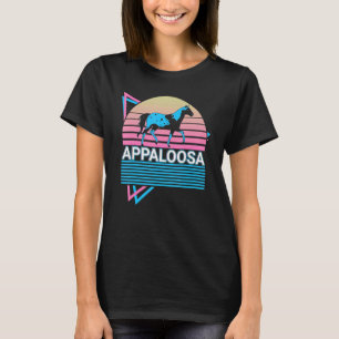 Camiseta Retro de Cavalo Appaloosa