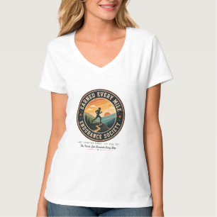Camiseta Retro de Corredor de Trilha de Resistênci