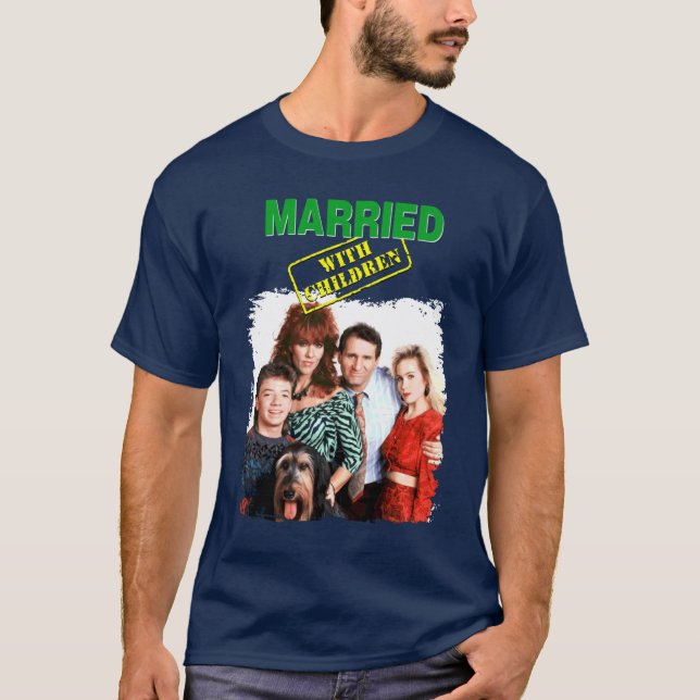 Camiseta retro de família antiga ou nova (Frente)