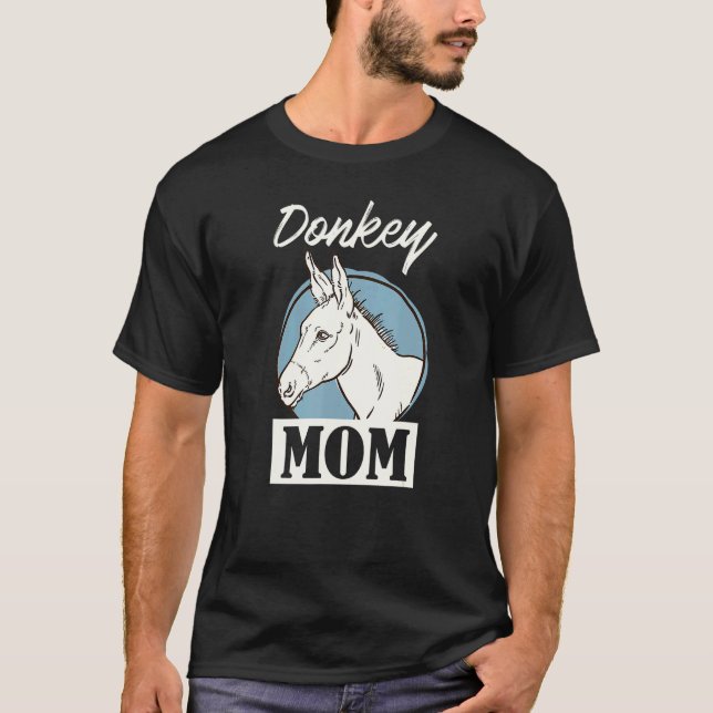 Camiseta Retro de Frango da Mãe Burro (Frente)