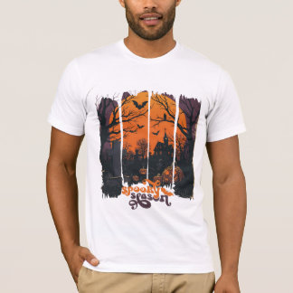 Camiseta Retro de Halloween Spooky Season