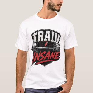 Camiseta Retro de Haltere de Academia Motivacional