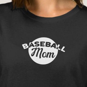 Camiseta Retro de Mãe de Beisebol
