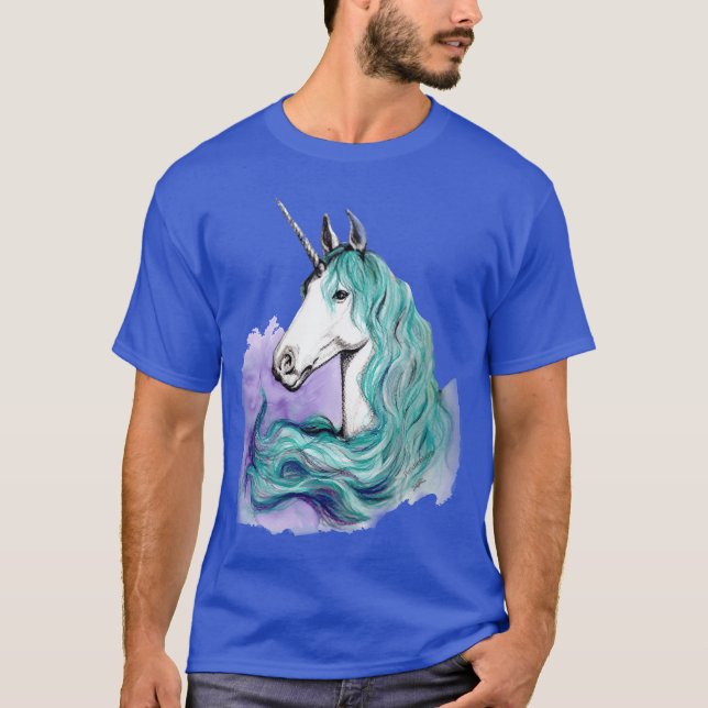Camiseta Retro de magia de cavalos (Frente)
