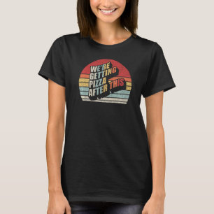 Camiseta Retro de malhação, vamos pegar pizza depois deste