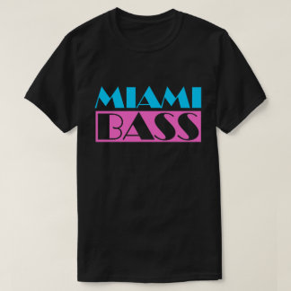Camiseta Retro de Miami Bass 80s