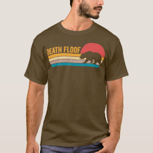 Camiseta Retrô De Morte De Urso Engraçado