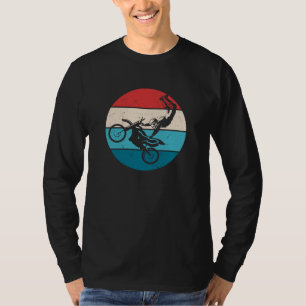 Camiseta Retro de motociclista estilo livre