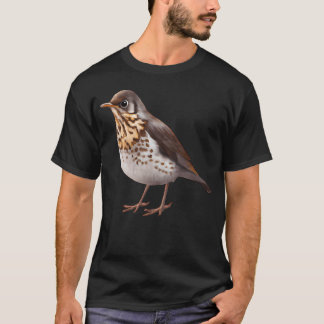 Camiseta Retrô de pássaros do Turco
