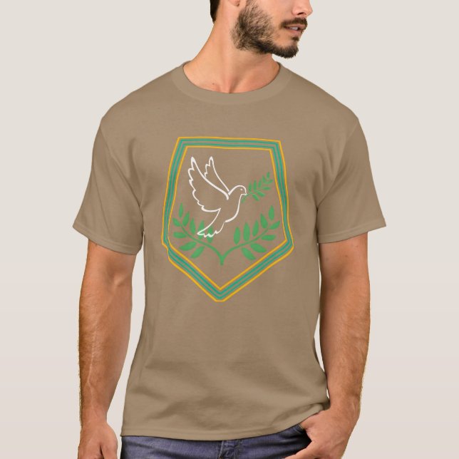Camiseta Retrô de presentes para amantes de aves (Frente)