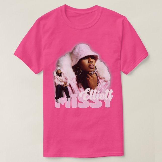 Camiseta Retro de rapper (Frente do Design)