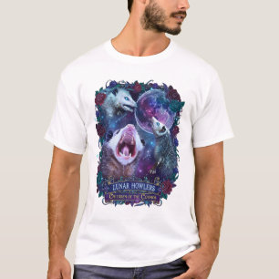 Camiseta Retro de Três Gambás - Amor por Gambás Vi