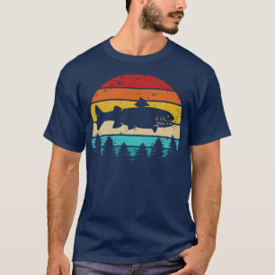 Camiseta Retro de Trout Vintage