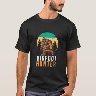 Camiseta Retro de Vintage de Hunter de Pé-Grande