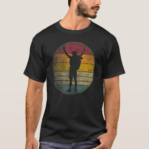 Camiseta Retro de Vintage do Viagem de Hiker de Hike Hking