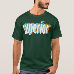 Camiseta retro de vintagem superior