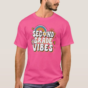 Camiseta Retro De Volta À Escola De Segundo Grau Vibes Dais