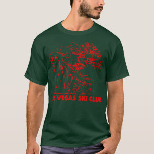 Camiseta Retro Defunct 80s Las Vegas Ski Club