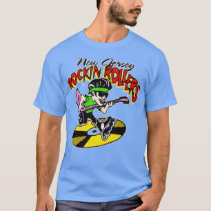 Camiseta Retro Defunct New Jersey Rockin Rollers Hockey