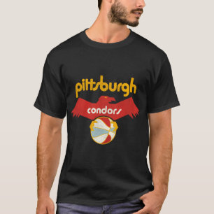 Camiseta Retro Defunct Pittsburgh Condors ABA Basball Te