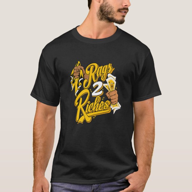 Camiseta Retro Del Sol 13s Tee Streetwear Rag 2 Riches 13 D (Frente)