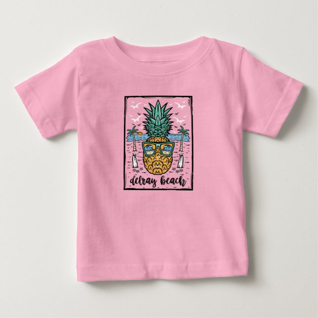 Camiseta Retro Delray Beach Florida (Frente)