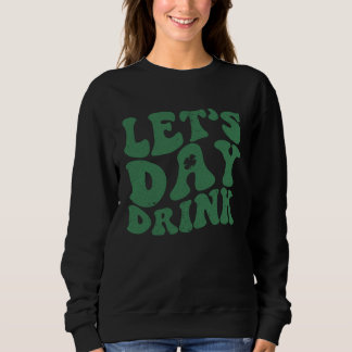 Camiseta Retro Dia de São Patrício Vamos Beber Dia de São P