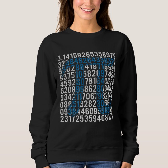 Camiseta Retro Digit Pi Symbol  Pi Day Math Teacher Student (Frente)