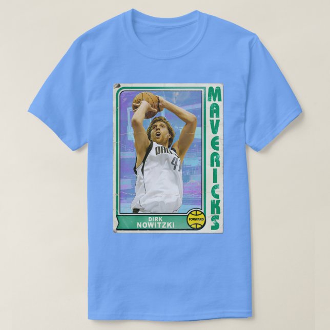 Camiseta Retro Dirk Nowitzki Trading d (Frente do Design)