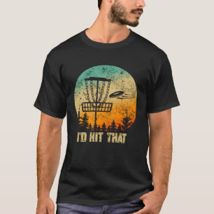 Camiseta Retro Disk Golf Sport Sunset Vintage Frisbee Golf