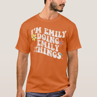 Camiseta retrô divertida Estou fazendo coisas de m