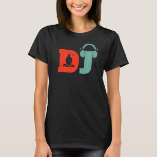 Camiseta Retro Dj Gear Set Turntable Vintage Vinyl Disk Jo