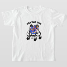 Camiseta Retro DJ Music Mix