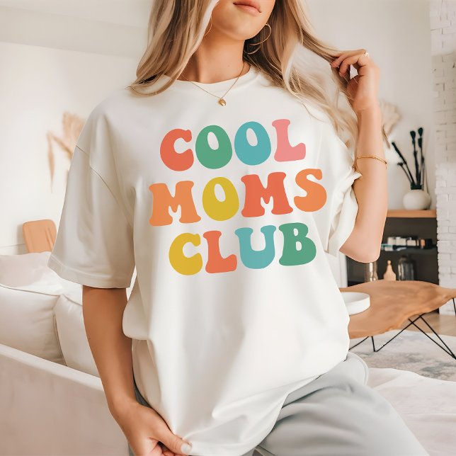 Camiseta Retrô do Cool Moms Club, Presente da Melh (cool moms club shirt, best mom ever shirt, retro mom tee, vintage mom shirt, mother's day gift,)
