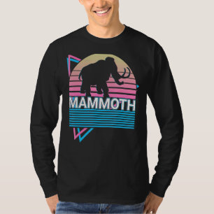 Camiseta Retro do Elefante Mammoth