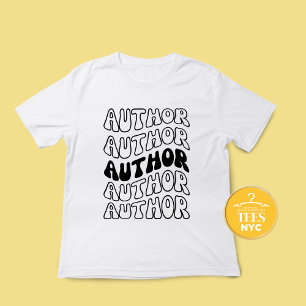 Camiseta Retro do Estilo de Groovy do Autor