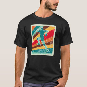 Camiseta Retro do jogador de handebol