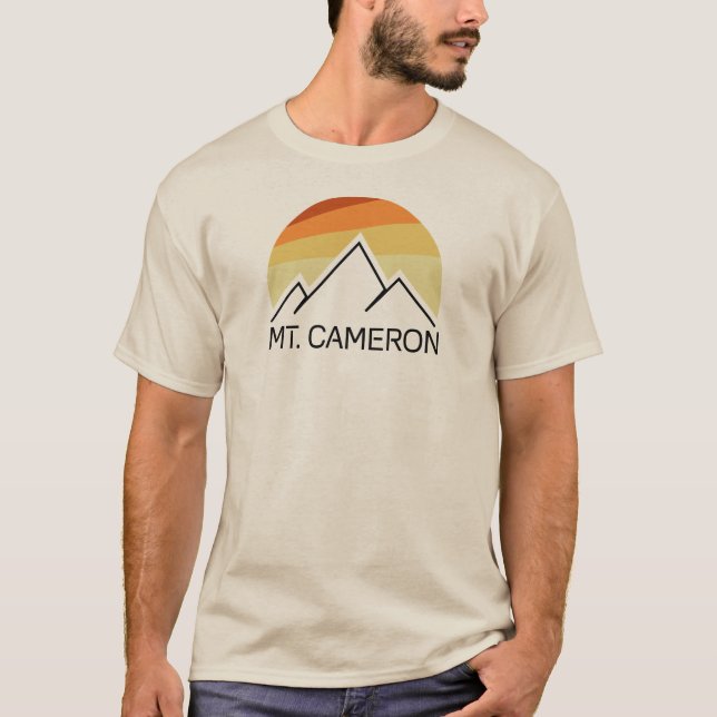 Camiseta Retro do Monte Cameron (Frente)
