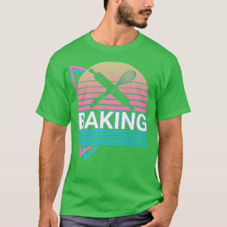 Camiseta Retro do padeiro Baking