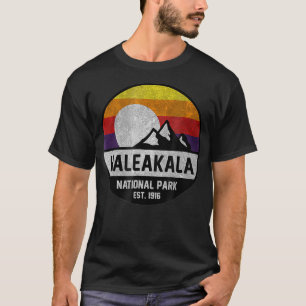 Camiseta Retro do Parque Nacional Haleakala 