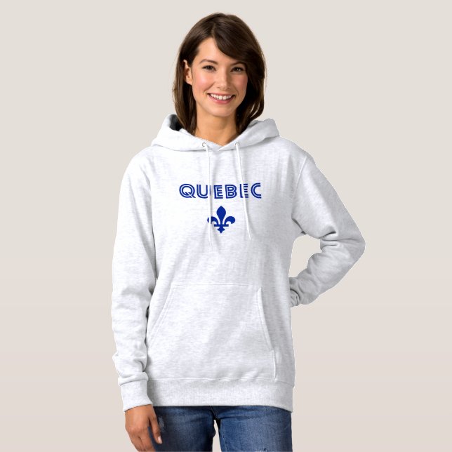 Camiseta Retro do Quebec (Frente Completa)