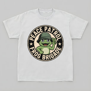 Camiseta Retro do Sapo Mascarado – Design da Patru