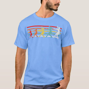 Camiseta Retro do Tênis Player da tênis