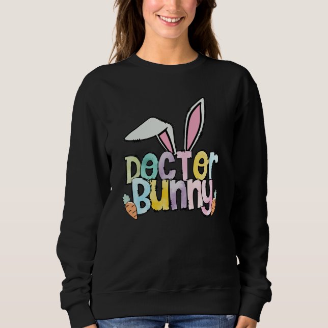 Camiseta Retro Doctor Bunny Easter Eggs Doctor Easter 2023 (Frente)