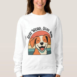 Camiseta Retro Dog Stay Kind Women’s Sweatshirt