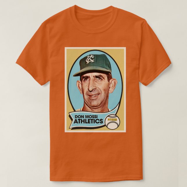 Camiseta Retro Don Mossi Baseball d (Frente do Design)