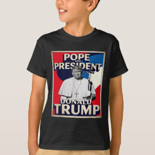 Camiseta Retro Donald Trump Presidente E Vat Católico