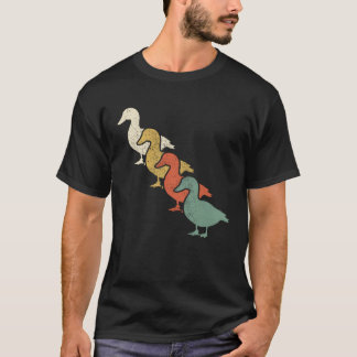 Camiseta Retro Duck Animals Vintage Farmers Duck