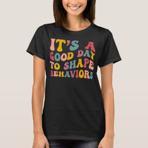 Camiseta Retro É Um Belo Dia para Formar Comportamentos