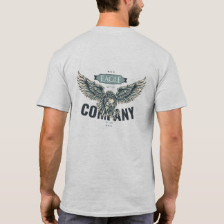 Camiseta Retro Eagle Company Design Americano